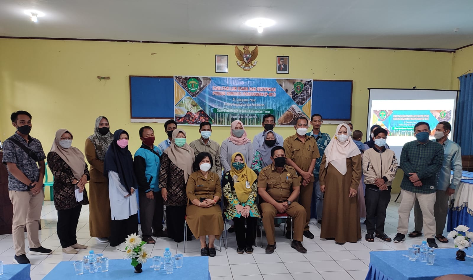 Dinas Perkebunan Provinsi Kalimantan Timur Melakukan Fasilitasi Ijin Usaha dan Sertifikasi Produk Komoditi Perkebunan (P-IRT)