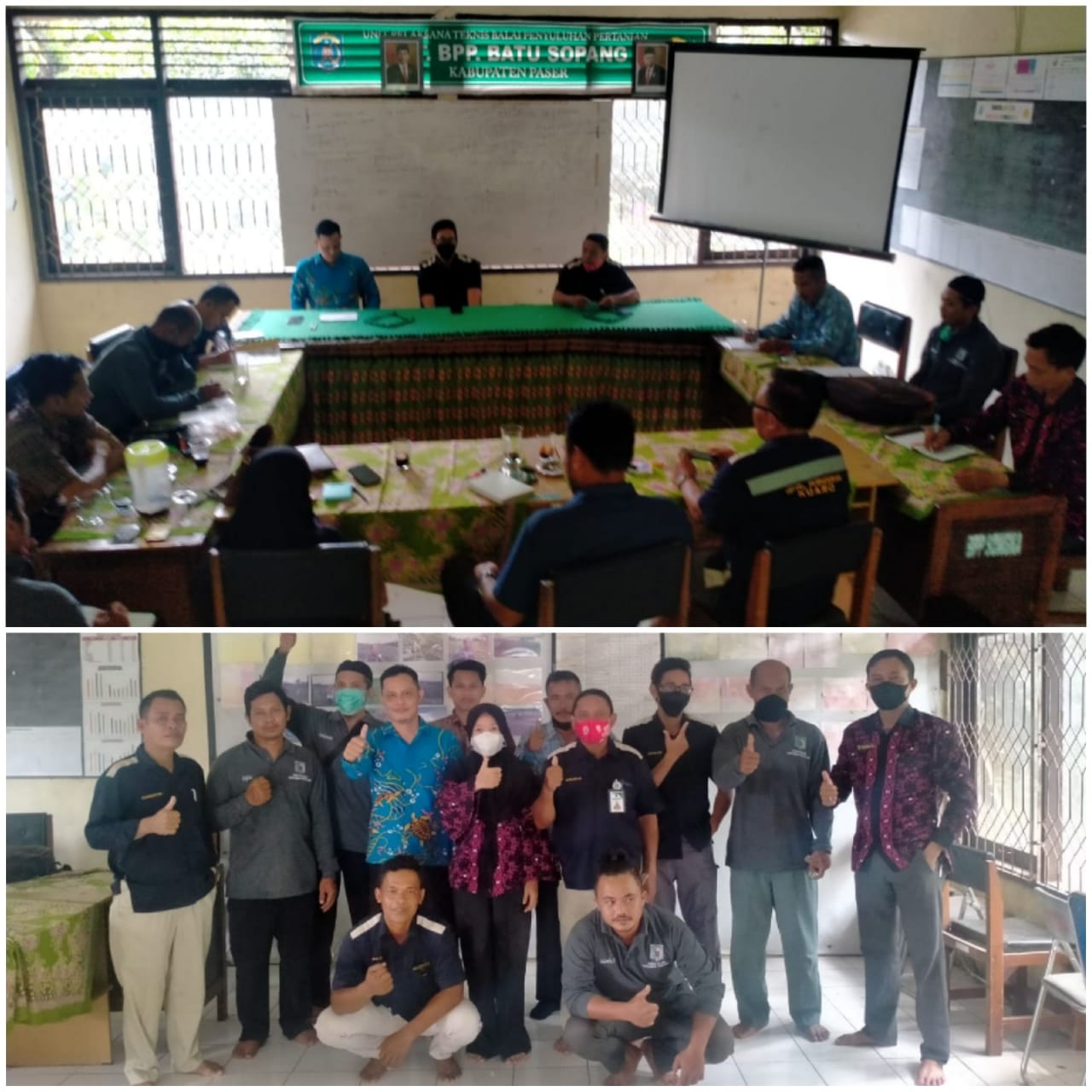 Integrasi UPTD Puskeswan Kuaro dan Balai Penyuluhan Pertanian Songka