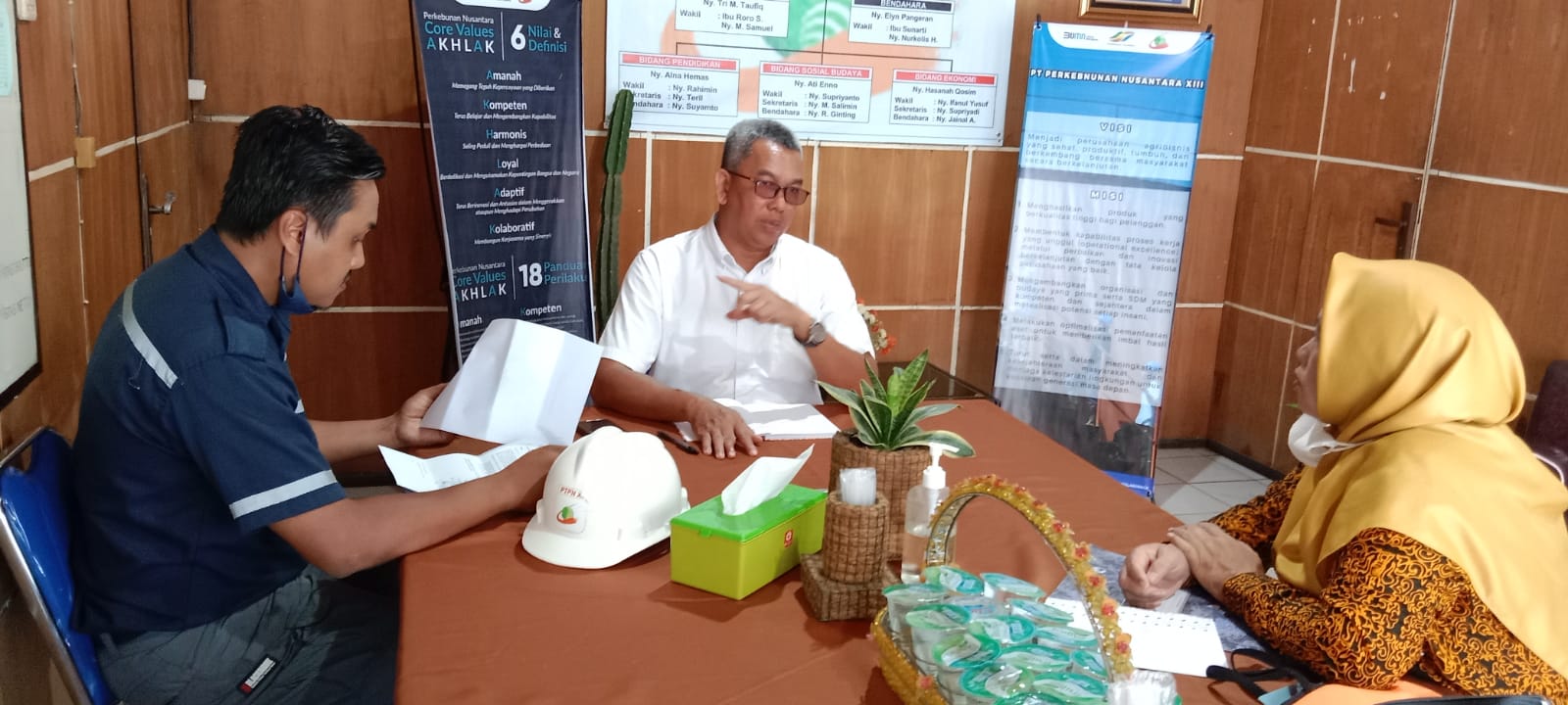 Tim Percepatan Kemitraan Tindak Lanjuti Permohonan Bermitra Pekebun ke PT. Perkebunan Nusantara XIII