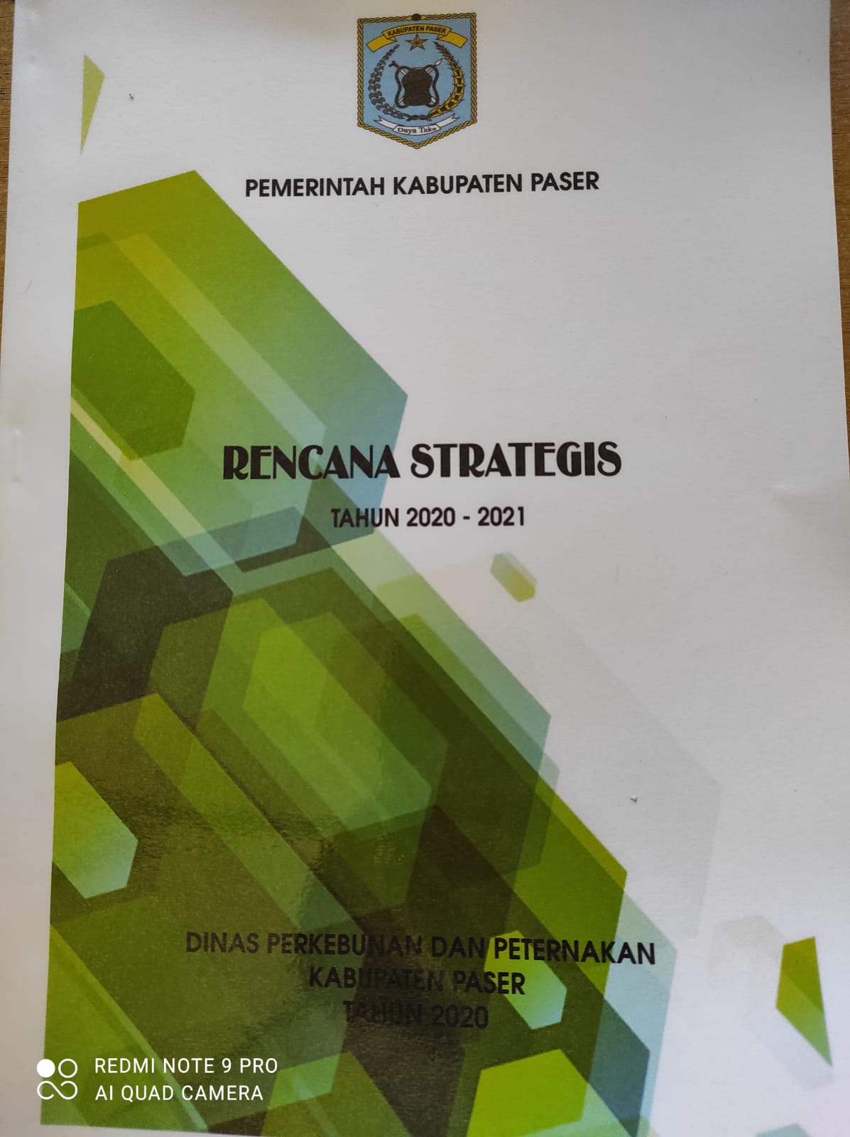 Rencana Strategis (RENSTRA) - Dinas Perkebunan Dan Peternakan Kabupaten ...