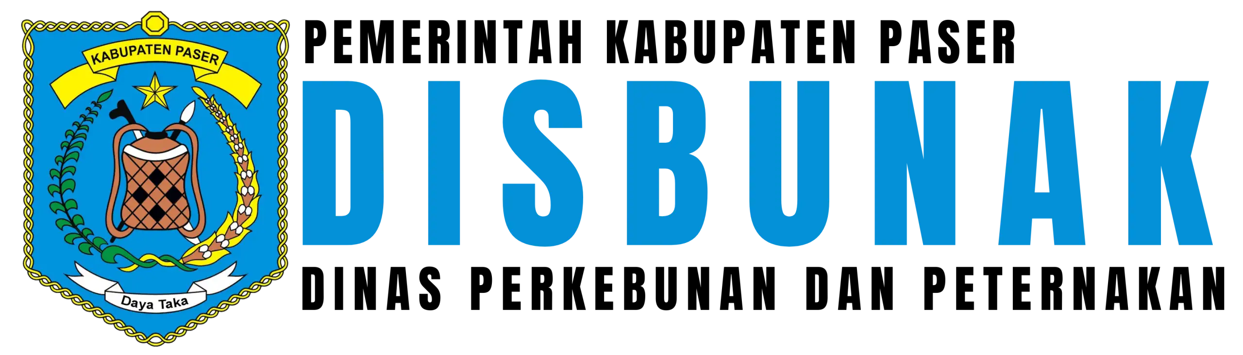 Website Resmi Disbunak Paser